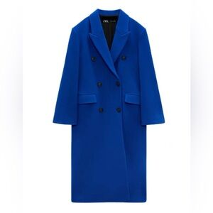 Zara Wool Blend Coat Limited Edition